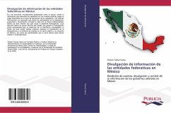 Divulgación de información de las entidades federativas en México