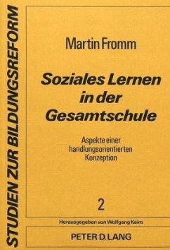 Soziales Lernen in der Gesamtschule - Fromm, Martin