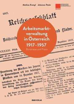 Arbeitsmarktverwaltung 1917-1957