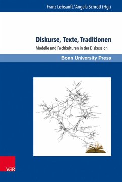 Cover Diskurse, Texte, Traditionen (eBook, PDF)