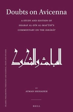 Doubts on Avicenna - Shihadeh, Ayman