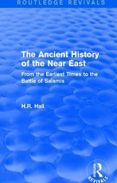The Ancient History of the Near East - Hall, H R