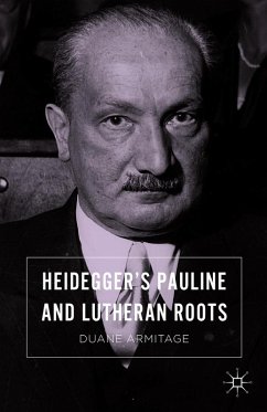 Cover Heidegger's Pauline and Lutheran Roots