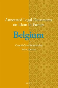 Annotated Legal Documents on Islam in Europe: Belgium