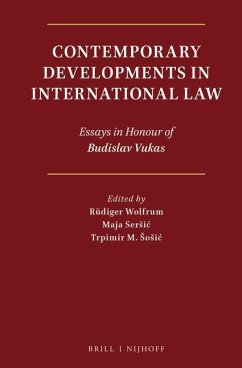 Contemporary Developments in International Law