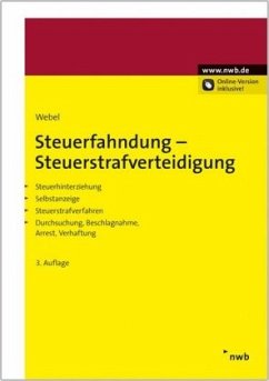 Steuerfahndung-Steuerstrafverteidigung - Webel, Karsten