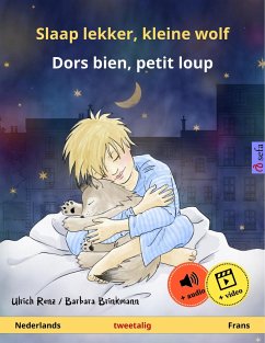 Cover Slaap lekker, kleine wolf - Dors bien, petit loup (Nederlands - Frans) (eBook, ePUB)