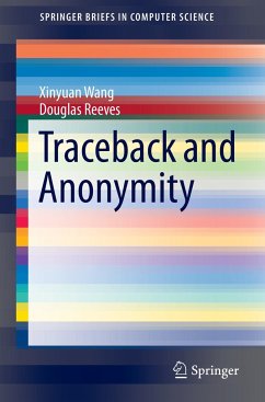 Traceback and Anonymity - Wang, Xinyuan;Reeves, Douglas