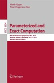 Parameterized and Exact Computation (eBook, PDF)