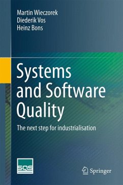 Systems and Software Quality (eBook, PDF) - Wieczorek, Martin; Vos, Diederik; Bons, Heinz