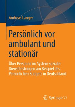 Persönlich vor ambulant und stationär (eBook, PDF) - Langer, Andreas