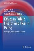 Ethics in Public Health and Health Policy (eBook, PDF)