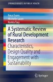 A Systematic Review of Rural Development Research (eBook, PDF)