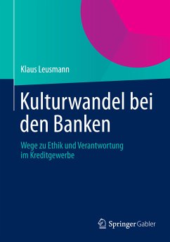Kulturwandel bei den Banken (eBook, PDF) - Leusmann, Klaus
