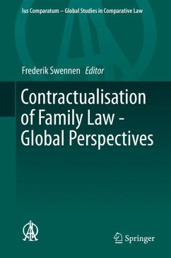 Contractualisation of Family Law - Global Perspectives (eBook, PDF)