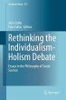 Rethinking the Individualism-Holism... - Bild 1