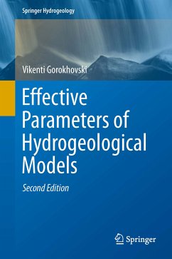 Effective Parameters of Hydrogeological Models (eBook, PDF) - Gorokhovski, Vikenti