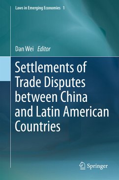 Settlements of Trade Disputes between China and Latin American Countries (eBook, PDF)