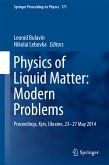 Physics of Liquid Matter: Modern Problems (eBook, PDF)