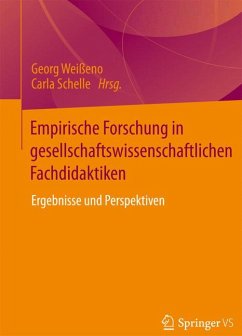 Empirische Forschung in gesellschaftswissenschaftlichen Fachdidaktiken (eBook, PDF)