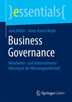 Business Governance (eBook, PDF) - Müller, Julia; Neyer, Anne-Katrin