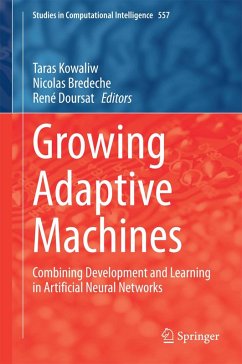 Cover Growing Adaptive Machines (eBook, PDF)