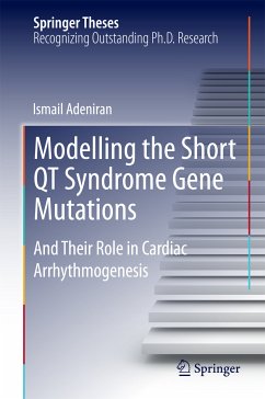 Modelling the Short QT Syndrome Gene Mutations (eBook, PDF) - Adeniran, Ismail