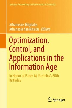 Optimization, Control, and Applications in the Information Age (eBook, PDF)