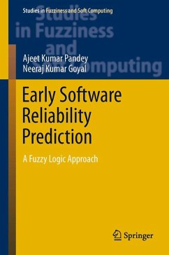Cover Early Software Reliability Prediction (eBook, PDF)