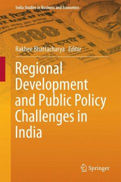 Regional Development and Public Policy Challenges in India (eBook, PDF)