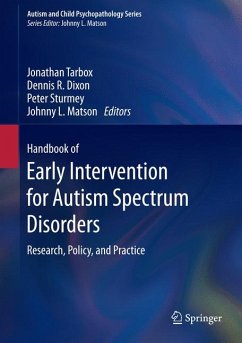 Handbook of Early Intervention for Autism Spectrum Disorders (eBook, PDF)