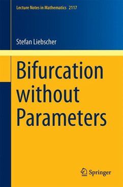 Bifurcation without Parameters (eBook, PDF) - Liebscher, Stefan