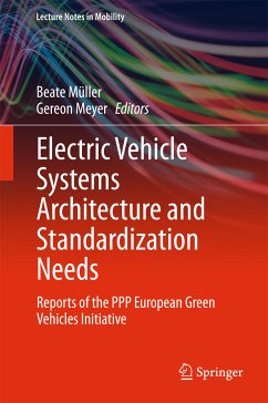 Electric Vehicle Systems Architecture and Standardization Needs (eBook, PDF)