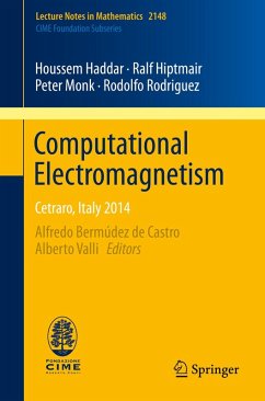 Computational Electromagnetism (eBook, PDF) - Haddar, Houssem; Hiptmair, Ralf; Monk, Peter; Rodríguez, Rodolfo