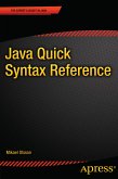 Java Quick Syntax Reference (eBook, PDF)