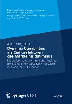 Dynamic Capabilities als Einflussfaktoren des Markteintrittstimings (eBook, PDF) - Borgmann, Jakob