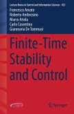 Finite-Time Stability and Control (eBook, PDF)