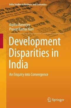 Development Disparities in India (eBook, PDF) - Banerjee, Arpita; Kuri, Pravat Kumar