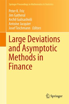 Large Deviations and Asymptotic Methods in Finance (eBook, PDF)