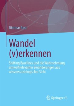 Wandel (v)erkennen (eBook, PDF) - Rost, Dietmar
