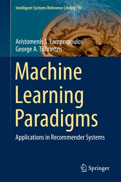 Machine Learning Paradigms (eBook, PDF) - Lampropoulos, Aristomenis S.; Tsihrintzis, George A.