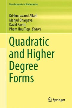 Quadratic and Higher Degree Forms (eBook, PDF)