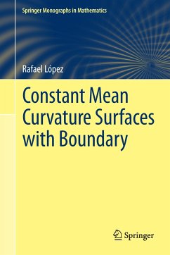 Constant Mean Curvature Surfaces with Boundary (eBook, PDF) - López, Rafael