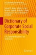 Dictionary of Corporate Social... - Bild 1