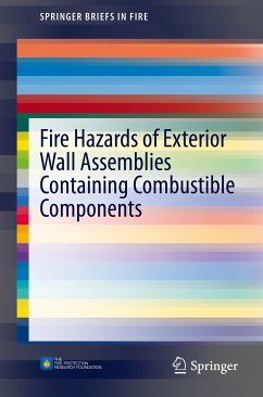 Fire Hazards of Exterior Wall Assemblies Containing Combustible Components (eBook, PDF) - White, Nathan; Delichatsios, Michael