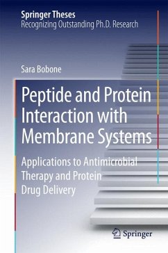 Peptide and Protein Interaction with Membrane Systems (eBook, PDF) - Bobone, Sara