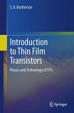 Introduction to Thin Film Transistors (eBook, PDF)