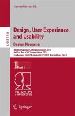 Design, User Experience, and Usability: Design Discourse (eBook, PDF)