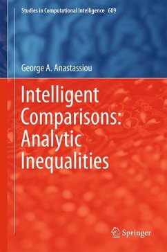 Intelligent Comparisons: Analytic Inequalities (eBook, PDF) - Anastassiou, George A.