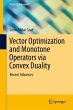 Vector Optimization and Monotone... - Bild 1